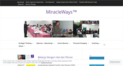 Desktop Screenshot of miracleways.com